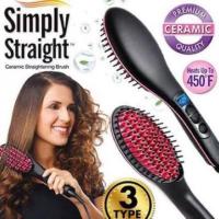 ราคา แปรงหวีไฟฟ้า แปรงหวีผมตรง ไฟฟ้า Simply Straight เซรามิก 3D (1827757514)