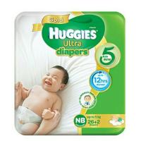 ราคา Huggies Ultra Gold Tape ฮักกี้ส์ ผ้าอ้อมแบบเทป อัลตรา โกลด์ size NB,S (1272942485)