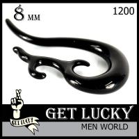ราคา 1200 จิวระเบิดหู จิวขยาย ผู้ชาย/ผู้หญิง GET LUCKY ชุด(1ชิ้น) สีทอง ขนาด8mm จิวหูห่วง จิวหลอก (2134011608)