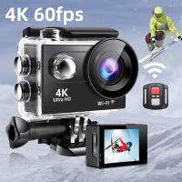 ราคา Ultra Hd 4k 60fps Action กล้อง S9r Wifi 2 "Lcd 30 m กันน้ํา 170d รีโมทคอนโทรลหมวกกันน็อคจักรยานกล้องวิดีโอกลางแจ้ง (53200825104)