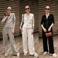 ราคา เซตวอร์ม 2 ชิ้น เสื้อฮู้ดซิปหน้า+กางเกงขายาว VSHOP (23847589874)