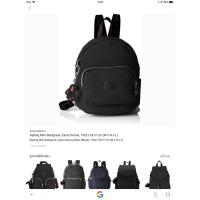 ราคา New kipling เป้ขนาด mini backpack w 19x h 21.5 x L 7 cm สีดำ แท้100% (28017068817)