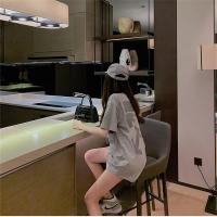 ราคา Phantom Arrow เสื้อยืดแขนสั้นลายพิมพ์ สำหรับผู้หญิง สาวสไตล์ใหม่ ฤดูร้อน พร้อมการออกแบบกลางความยาวด้านบน (41623893321)