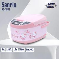 ราคา Sanrio หม้อหุงข้าวดิจิตอลไฟฟ้า รุ่น RC-1803 ลาย Hello Kitty ขนาด 1.8 ลิตร กำลังไฟ 850 วัตต์ (53250631317)
