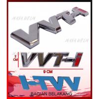 ราคา MERAH VVTi vvti Chrome Red สัญลักษณ์โลโก้รถ (40821547703)