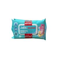 ราคา โฉมใหม่ มาแล้วค่ะ Jabs Mineral Wet Wipes ทิชชู่เปียก สูตรน้ำแร่ธรรมชาติ 45 แผ่น (แพ๊คโปรโมชั่น1แถม1)x1 แพ๊ค (29167724776)