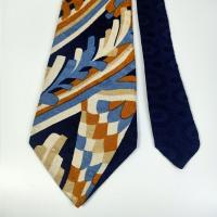 ราคา เนคไท มือสอง Louis Feraud Men's Silk Tie Multicolor Design 55/4" Japan Made (41615790994)