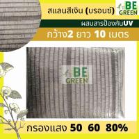 ราคา สแลนสีเงิน สแลนเงิน 50 60 80% 2x10เมตร สีบรอนซ์ ตาข่ายกรองแสงสีเทา อลูมิเนต กันแดด สแลนขาว ของไทย (13037319064)