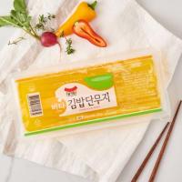 ราคา พร้อมส่ง​ 김밥 단무지 เครื่องเคียง หัวไชเท้าดองรสหวาน แบบหั่นเส้น สำหรับทำคิมบับ Singram Kimbab Pickled Radish​ 400g (4036905340)
