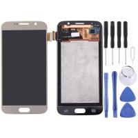 ราคา โรงงานขายตรงหน้าจอ LCD และ Digitizer Full Assembly สําหรับ Galaxy S6 / G9200, G920F, G920FD, G920FQ, G920, G920A, G920T, G920S, G920K, G9208, G920S, G920S, G920/Gold(SS (45800936055)