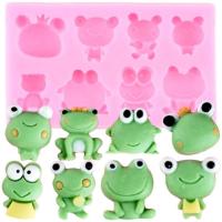 ราคา พิมพ์ซิลิโคน ธีมสัตว์ กบ เขียดบนใบบัว (21845386243)