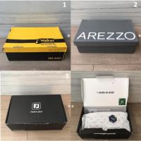 ราคา กล่อง กล่องใส่รองเท้า แบรนด์ Walker , AREZZO และ FootJoy (GOLF) ของแท้ ซื้อมาจาก central , Footwork กล่องรองเท้า สภาพสวย (12327695816)