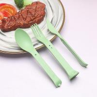 ราคา Creative แบบพกพาพับเขียงฟางข้าวสาลีเขียงมีดครัวช้อนส้อมผลไม้ท่องเที่ยวตั้งแคมป์ปิคนิคเขียง (26121691966)