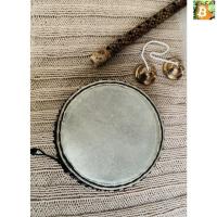 ราคา bitcoin กลองรำมะนา หนังแกะแท้ กว้าง 7 นิ้ว . (23235036998)