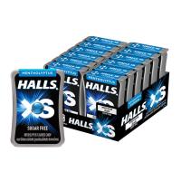 ราคา ฮอลล์ เอ็กซ์เอส เมนโทลิปตัส 12 ก. x 12 (HALLS XS Mentho Lyptus 12 g x 12) (26731014291)