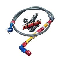 ราคา สายเบรคหน้า สายเบรคแต่ง สายถัก PSI หัว90/36นิ้ว งานสวย สีสด ไม่รั่ว ไม่ซึม ทุกรุ่น (42402103747)