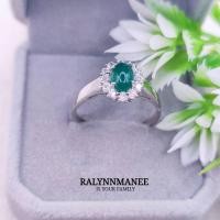 ราคา S6401 แหวนพลอยโมราแท้ ( Natural Chrysoprase ) เจียระไนหลังเบี้ย ตัวเรือนเงินแท้925 ชุบทองคำขาว ไซส์62 แก้ไซส์ฟรี (26157877949)