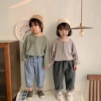 ราคา [รูปถ่ายจริง] เสื้อผ้าเกาหลี - กางเกงยีนส์แท้ CC 30155 สําหรับ BOYS AND GIRLS (41658833195)