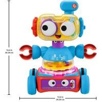 ราคา Fisher-Price Robot หุ่นยนต์สอนภาษา แท้มือสอง สภาพสวย มีเสียงมีเพลงมีไฟ เดินได้ น้องเล่นได้ปกติ (26631466349)