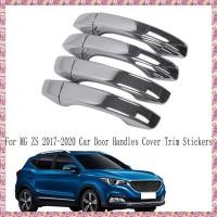 ราคา [VCPR] สําหรับ MG ZS 2017-2020 รถโครเมี่ยมมือจับประตูฝาครอบสติกเกอร์ Trim ฝาครอบมือจับประตูด้านนอก (42909336875)