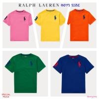 ราคา RALPH LAUREN COTTON JERSEY CREWNECK T-SHIRT (BOYS SIZE 8-20 YEARS) (2304032492)