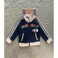 ราคา เสื้อแจ็คเก็ตเด็ก เสื้อวอร์มของเด็กมือสอง (สีกรมท่า) Size 100 แบรนด์ Adidas ของแท้ ✨% สภาพ 85% (40522682367)