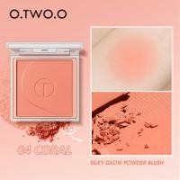 ราคา [คลังสินค้าพร้อม] O.TWO.O Monochrome Blush SC044 Peach Orange Soft Matte Repairing Blush Enhance Complexion Rouge Blush mz03 9/30 (42872454045)