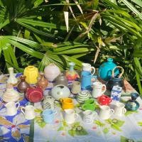 ราคา แจกันดอกไม้จิ๋ว แจกันเซรามิกญี่ปุ่น สินค้าญี่ปุ่นมือ2 (27461083904)