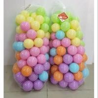 ราคา บอลคละสี สีพาสเทล ถุงละ100ลูก (6710472770)