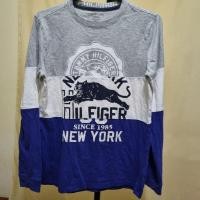 ราคา Tommy hilfiger เสื้อคอกลมแขนยาวของแท้ มือสอง สภาพ 90% (42002051076)
