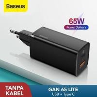 ราคา BASEUS 65W GAN FAST CHARGER 4.0 3.0 PD AFC SCP TYPE C หัวชาร์จ (29781999072)