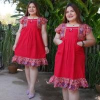 ราคา รอบอก 44"ชุดดอย ชุดพื้นเมืองเหนือ ชุดไทยแฟชั่น ชุดเที่ยวคาเฟ่ (25166398417)