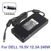 ราคา 19.5V 12.3A 240W 7.4*5.0 มม.อะแดปเตอร์ชาร์จไฟสําหรับ DELL Alienware M17x R4 M18x X51 Precision M6400 M6500 M6600 M6800 PA-9E (40023221089)