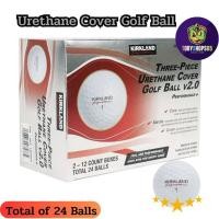 ราคา Pre-order Kirkland Signature Three-Piece Urethane Cover golf balls v2.0 ลูกกอลฟ์ซ้อม ลูกกอลฟ์ยูรีเทน 1กล่อง 24 ลูก สีขาว (14697469572)