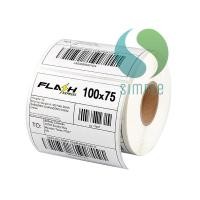 ราคา กระดาษปริ้นปะหน้าพัสดุ Label กระดาษปริ้นบาร์โค้ด ขนาด100*75 กระดาษพิมพ์ฉลากสินค้า(แบบม้วน) ss99 (14064586994)