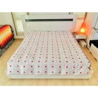 ราคา ผ้านวมขนเป็ด (แบบบาง) ขนาด 5.5-6ฟุต สีเทาลายตารางสีชมพู สไตล์โมเดิร์น ยี่ห้อ Escalier (สภาพใหม่) (20609524324)