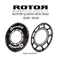 ราคา ใบจาน ROTOR Q-RING สีดำ ใบโปร่ง ใบแอโร่ ปบบ 5 รู bcd110 ช่วยเพิ่มประสิทธิการปั่น (8414336010)