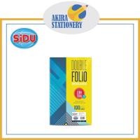 ราคา SIDU RF 100 Double Folio Lined Paper / SINAR DUNIA F4 บรรจุ 100 แผ่น / Folio Line PAK (100 ชิ้น) (44226040283)