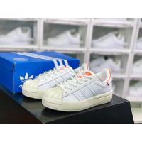 ราคา ขายร้อน Adidas Superstar Ayoon รองเท้าผ้าใบสีขาวทนทานสําหรับผู้ชายผู้หญิงวิ่งกีฬา จีวี9543 (57901444507)