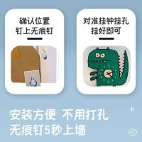 ราคา ไดโนเสาร์การ์ตูนสร้างสรรค์นาฬิกาแขวนเงียบห้องนั่งเล่นห้องนอนห้องเด็กนาฬิกาอนุบาลนาฬิกานาฬิกาแขวนไม้ (27063689548)