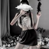 ราคา ชุดแม่บ้านสุดเซ็กซี่ ชุดแม่บ้านคอสเพลย์sexy ชุดนอนเซ็กซี่นอนไม่หลับ ชุดคอสเพลย์น่ารัก ชุดเลขา #ชุดคอสเพลย์แอร์โฮสเตส (11349596361)