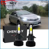 ราคา สําหรับ Toyota Altis E170 2014-2019 (โคมไฟไฟหน้า) - ชุดแปลงหลอดไฟหน้า LED 6000K 12V-32V สีขาว Qty 2 (1 (44800977193)