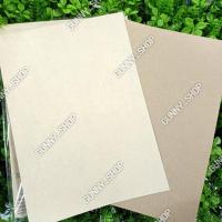 ราคา กระดาษคราฟท์ 150แกรม ขนาดA4กระดาษน้ำตาลสำหรับทำปกรายงาน การ์ดนามบัตร บรรจุ 50 แผ่น / แพค (12731041727)