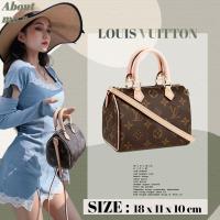 ราคา กระเป ๋ า LV Louis Vuitton SPEEDY NANO Pillow Women 's Shoulder E26P (25082257530)