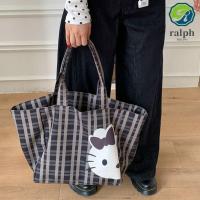 ราคา กระเป๋าถือลายคิตตี้ ขนาดใหญ่ สีชมพูหวาน เหมาะสำหรับใช้เป็นกระเป๋าลำลอง (41026551759)