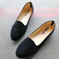 ราคา ✨รองเท้าคัทชู​✨ ไซส์ใหญ่​ ไซส์​ 41-45​ ผ้ากัมมะหยี่ (2231350886)