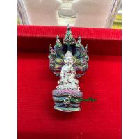 ราคา พระกริ่งนาคปรก รุ่น 1 รุ่น สมบัตินาคราช เนื้อบรอนซ์ชุบรุ้งองค์พระชุบเงิน วัดไทย จ.หนองคาย (23177391167)