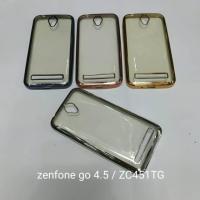 ราคา เคสนิ่ม Asus zenfone Go 4.5 ZC451TG / Zenfone C ZC451CG tpu chrome softcase ปลอกซิลิโคน (42872716676)