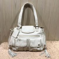 ราคา กระเป๋าสะพายหนังแท้ แบรนด์ LANCEL Paris สินค้ามือสอง (6647065024)