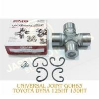 ราคา UNIVERSAL CROSS JOINT / JOINT COUPLING GUH-63 สําหรับ HINO DUTRO (43422016180)